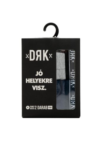 2 PACK BOXER MEN DRK
