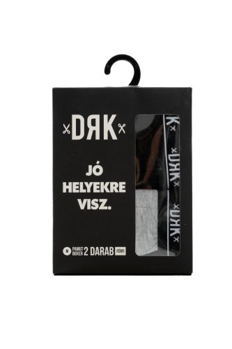 2 PACK BOXER MEN DRK