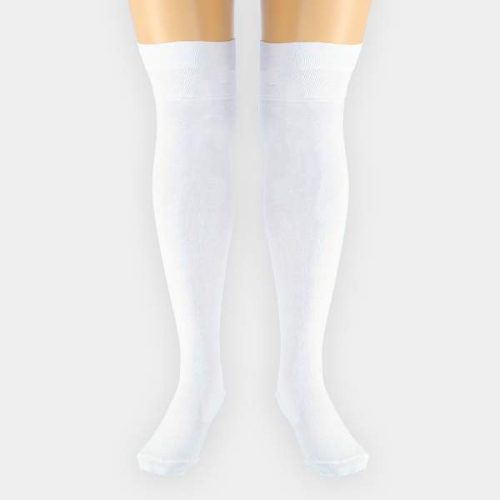 Dressa Socks pamut combzokni - fehér